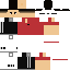 Minecraft skin texture, 64x64 pixels