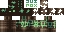 Minecraft skin texture, 64x32 legacy pixels