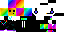 Minecraft skin texture, 64x32 legacy pixels