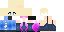 Minecraft skin texture, 64x32 legacy pixels
