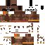 Minecraft skin texture, 64x64 pixels