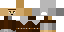 Minecraft skin texture, 64x32 legacy pixels