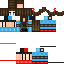 Minecraft skin texture, 64x64 pixels