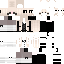 Orange Minecraft skin texture, 64x64 pixels
