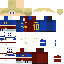 Minecraft skin texture, 64x64 pixels