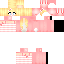 Minecraft skin texture, 64x64 pixels
