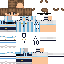 Minecraft skin texture, 64x64 pixels