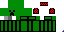 Minecraft skin texture, 64x32 legacy pixels