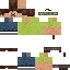 Minecraft skin texture, 64x64 pixels