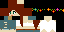 Minecraft skin texture, 64x32 legacy pixels