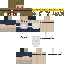 Minecraft skin texture, 64x64 pixels