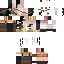 Minecraft skin texture, 64x64 pixels