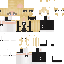 Minecraft skin texture, 64x64 pixels