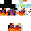 Minecraft skin texture, 64x64 pixels