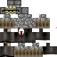 Minecraft skin texture, 64x64 pixels