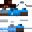 Minecraft skin texture, 64x64 pixels