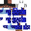 Minecraft skin texture, 64x64 pixels