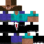 Minecraft skin texture, 64x64 pixels