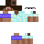 Minecraft skin texture, 64x64 pixels