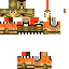 Minecraft skin texture, 64x64 pixels