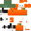 Minecraft skin texture, 64x64 pixels