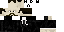 Minecraft skin texture, 64x32 legacy pixels