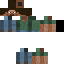 Minecraft skin texture, 64x64 pixels