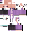 Minecraft skin texture, 64x64 pixels
