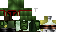 Minecraft skin texture, 64x32 legacy pixels