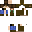 Minecraft skin texture, 64x64 pixels