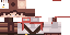 Minecraft skin texture, 64x32 legacy pixels