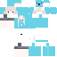 Minecraft skin texture, 64x64 pixels