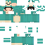 Minecraft skin texture, 64x64 pixels