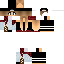Minecraft skin texture, 64x64 pixels