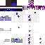Minecraft skin texture, 64x64 pixels
