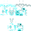 Minecraft skin texture, 64x64 pixels
