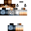 Minecraft skin texture, 64x64 pixels