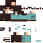 Minecraft skin texture, 64x64 pixels