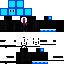 Minecraft skin texture, 64x64 pixels