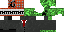 Minecraft skin texture, 64x32 legacy pixels