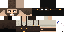 Minecraft skin texture, 64x32 legacy pixels
