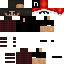 Minecraft skin texture, 64x64 pixels