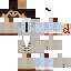 Minecraft skin texture, 64x64 pixels