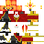Minecraft skin texture, 64x64 pixels