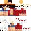 Minecraft skin texture, 64x64 pixels