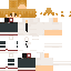 Minecraft skin texture, 64x64 pixels