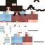Minecraft skin texture, 64x64 pixels
