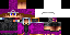 Minecraft skin texture, 64x32 legacy pixels