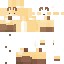 Minecraft skin texture, 64x64 pixels