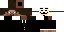 Minecraft skin texture, 64x32 legacy pixels